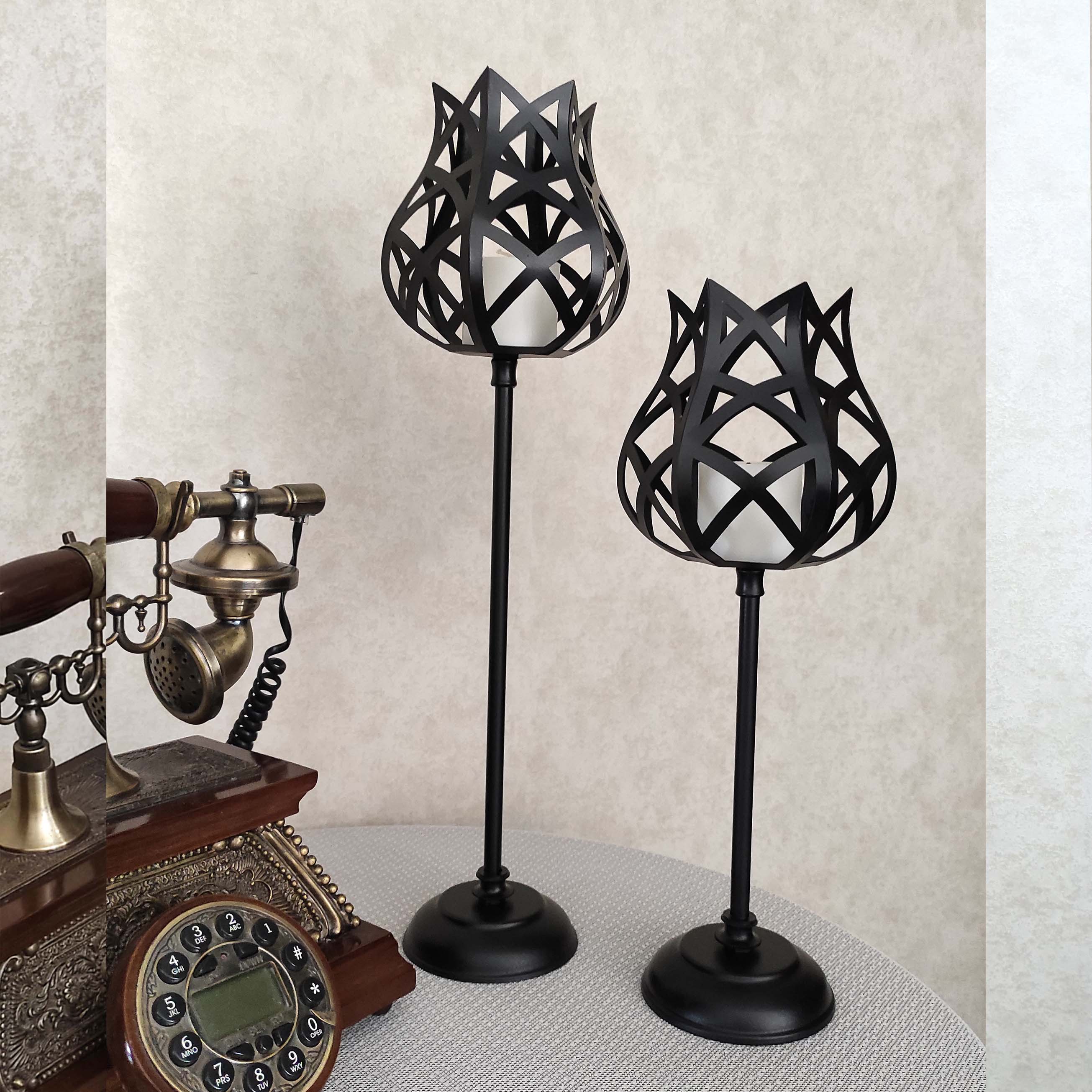 شمعدان پایه دار سنبل